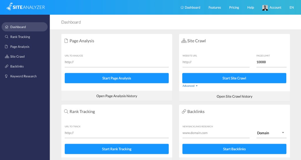 Site Analyzer